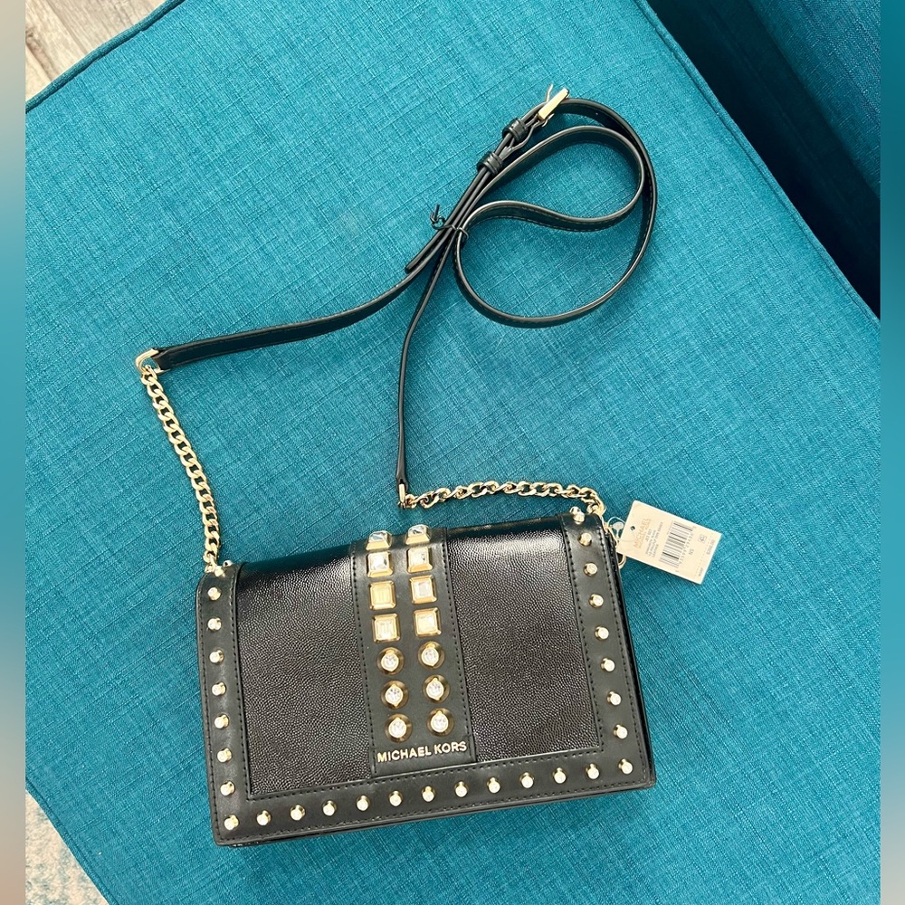 NWT Michael Kors Jet Set Embellished
